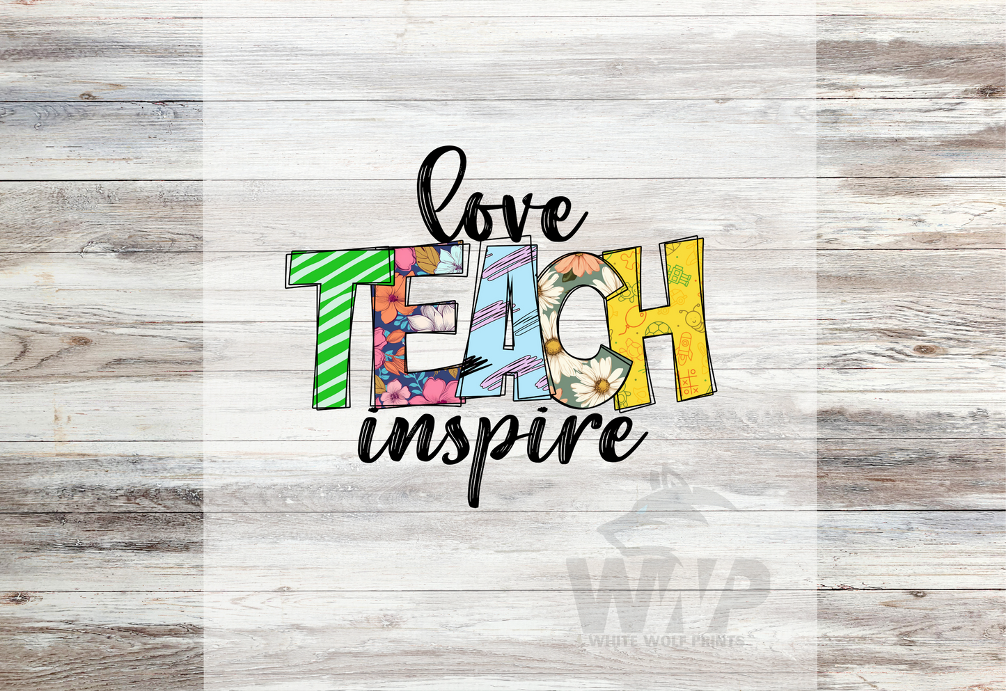 Ready To Press (DTF) TEACHER TRANSFER