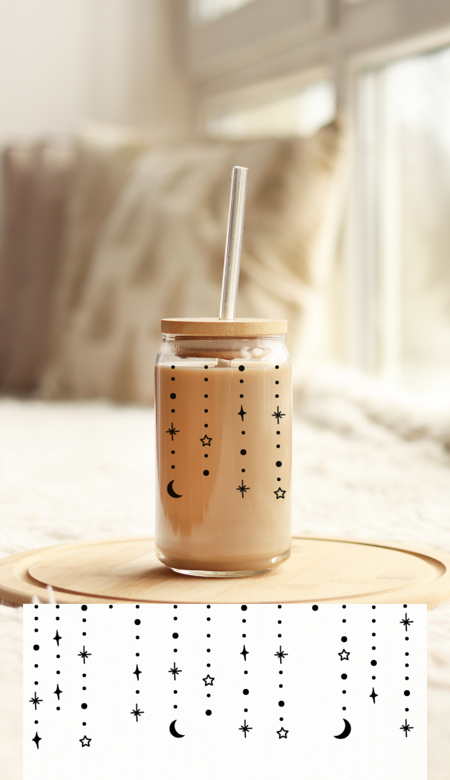 UV DTF Libbey Cup Wrap Zodiac & Magic