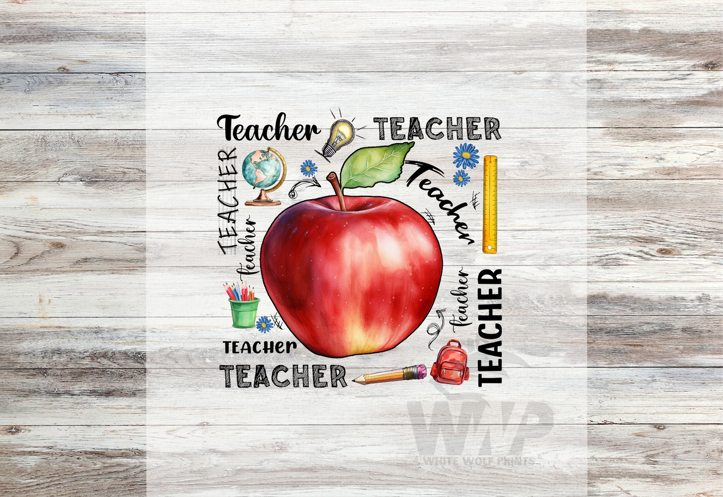 Ready To Press (DTF) TEACHER TRANSFER