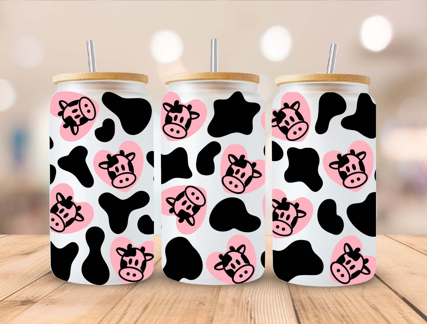 UV DTF Libbey Cup Wrap Love & Valentine