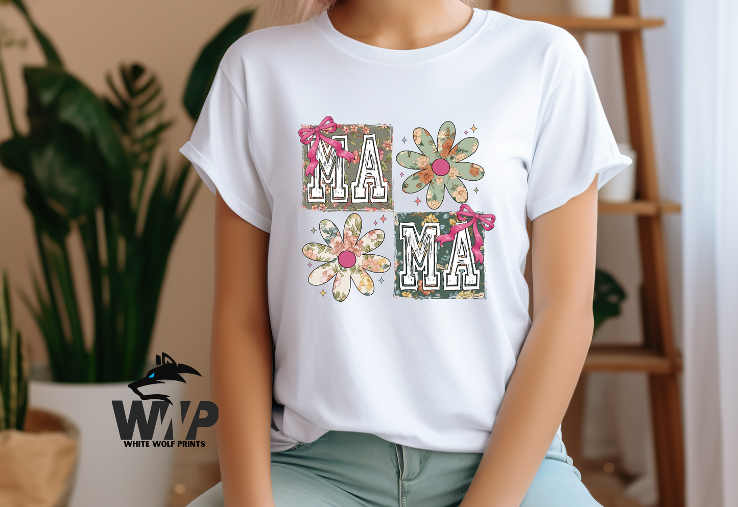 MAMA DTF TRANSFER FLORAL