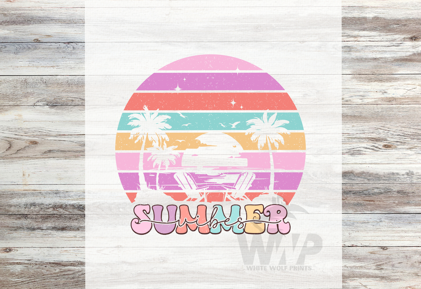 Ready To Press (DTF) SUMMER TRANSFER