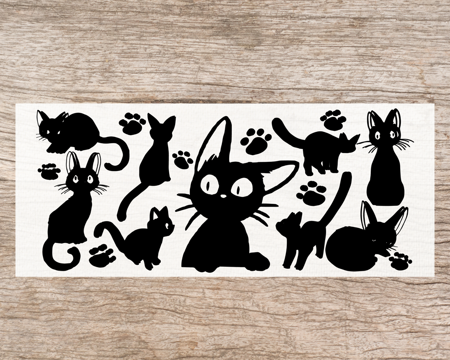 UV DTF Libbey Cup Wrap ANIMALS