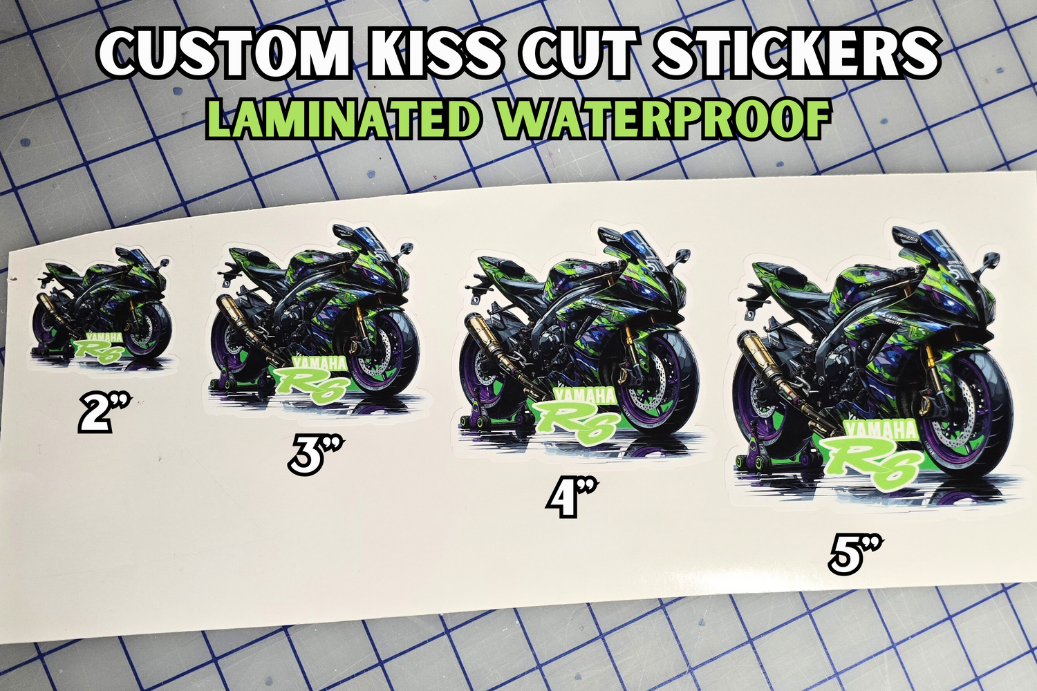 Kiss Cut Stickers