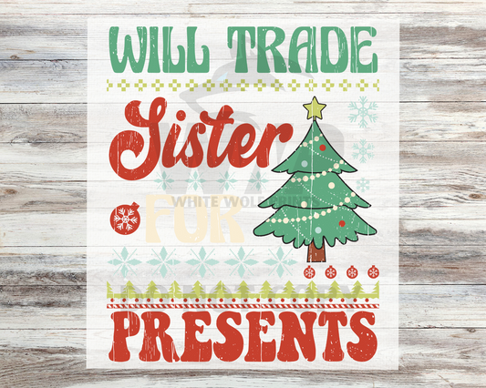 Direct-To-Film (DTF) CHRISTMAS TRANSFER