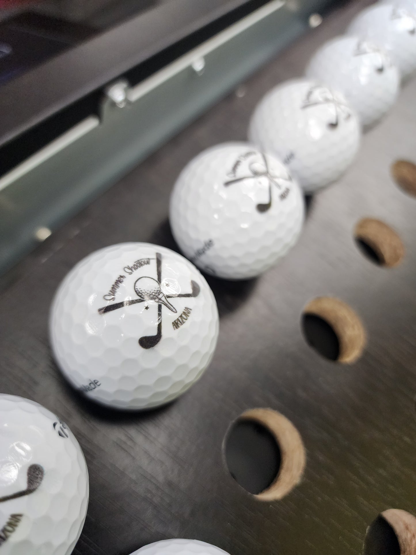 UV DTF Custom Golf Ball Design Printing