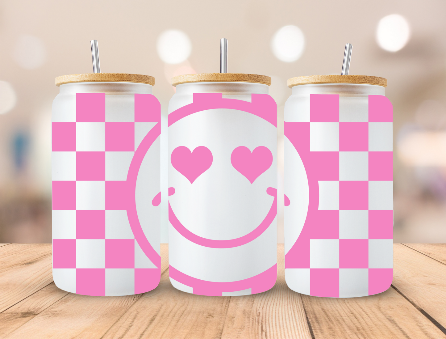 UV DTF Libbey Cup Wrap Love & Valentine