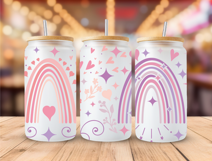 UV DTF Libbey Cup Wrap Love & Valentine