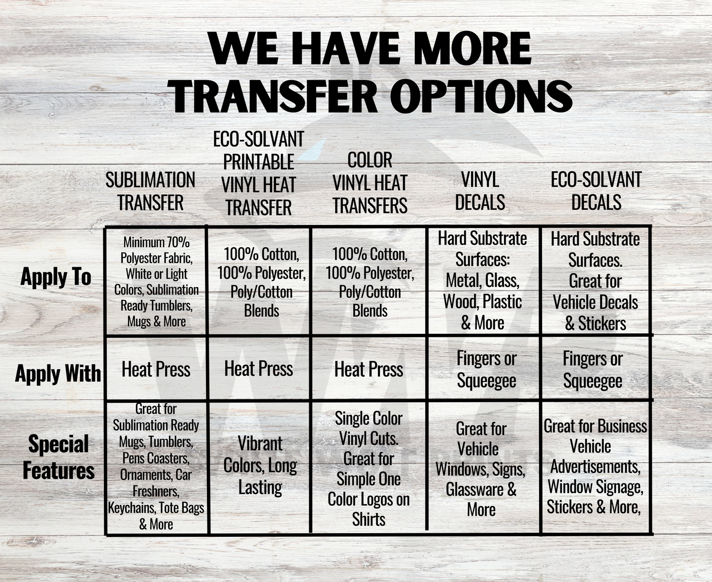 Direct-To-Film (DTF) WESTERN TRANSFER