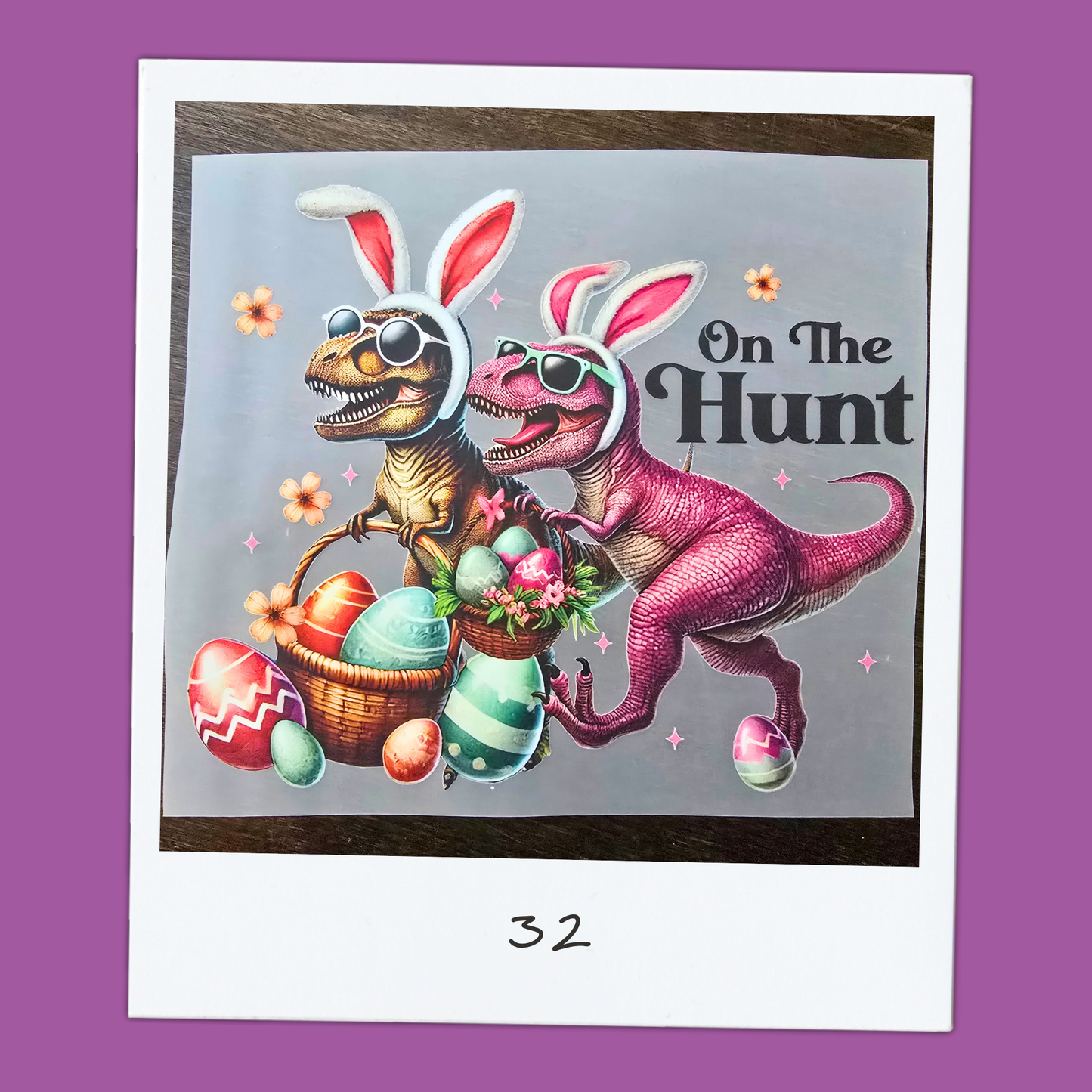 PRE-PRINTED EASTER DTF Transfer 32