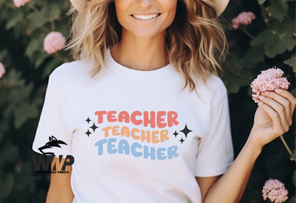 TEACHER Direct-To-Film (DTF) TRANSFER