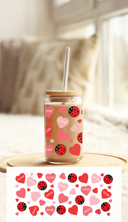 UV DTF Libbey Cup Wrap Love & Valentine