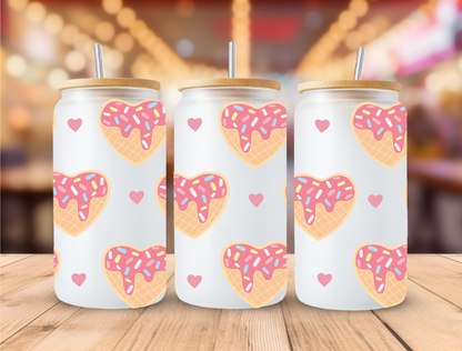 UV DTF Libbey Cup Wrap Love & Valentine