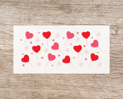 UV DTF Libbey Cup Wrap Love & Valentine