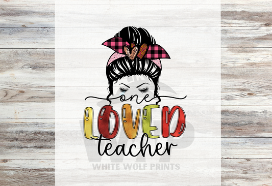 Ready To Press (DTF) TEACHER TRANSFER
