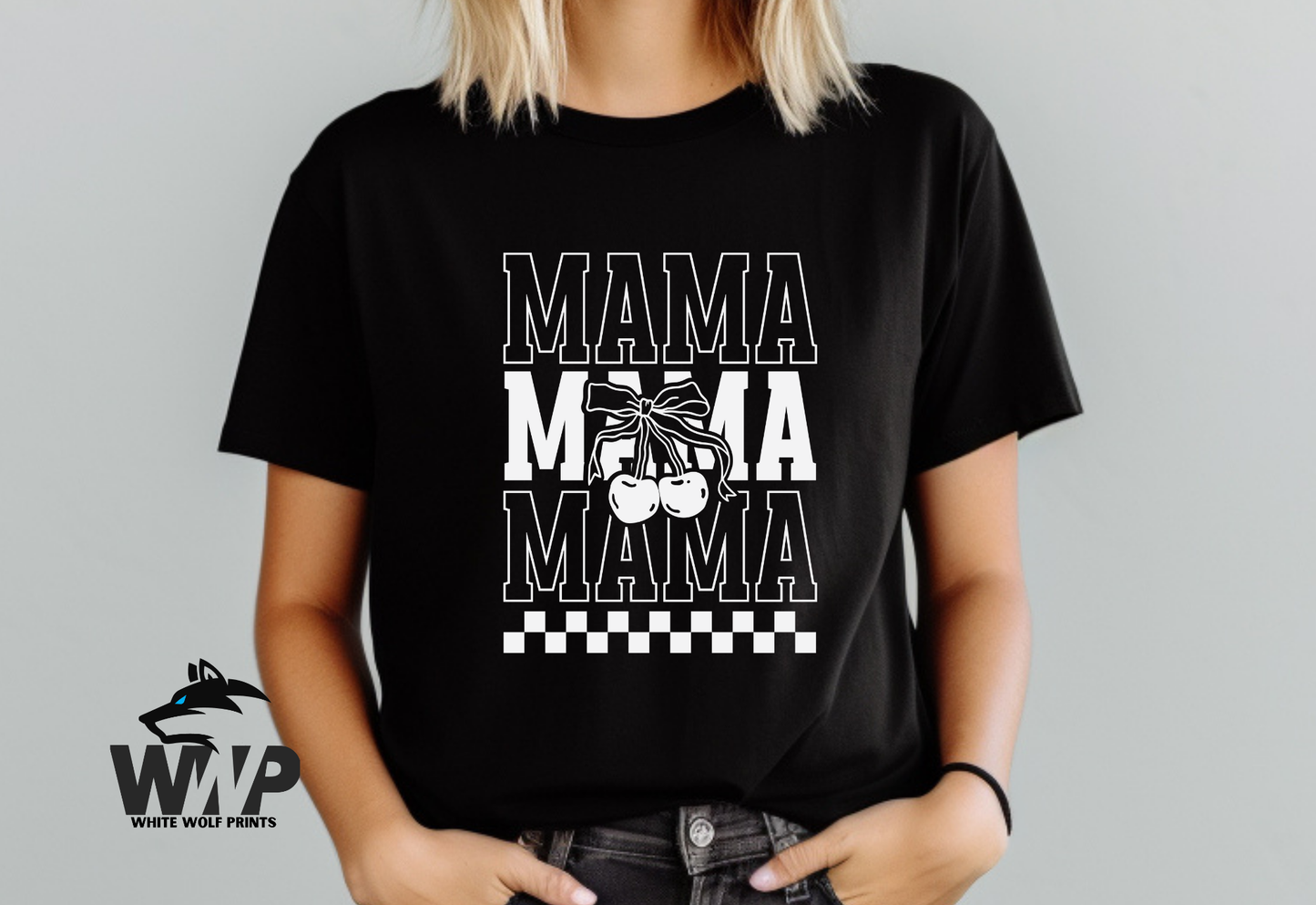 Ready To Press (DTF) MAMA DTF TRANSFER CHERRY COQUETTE