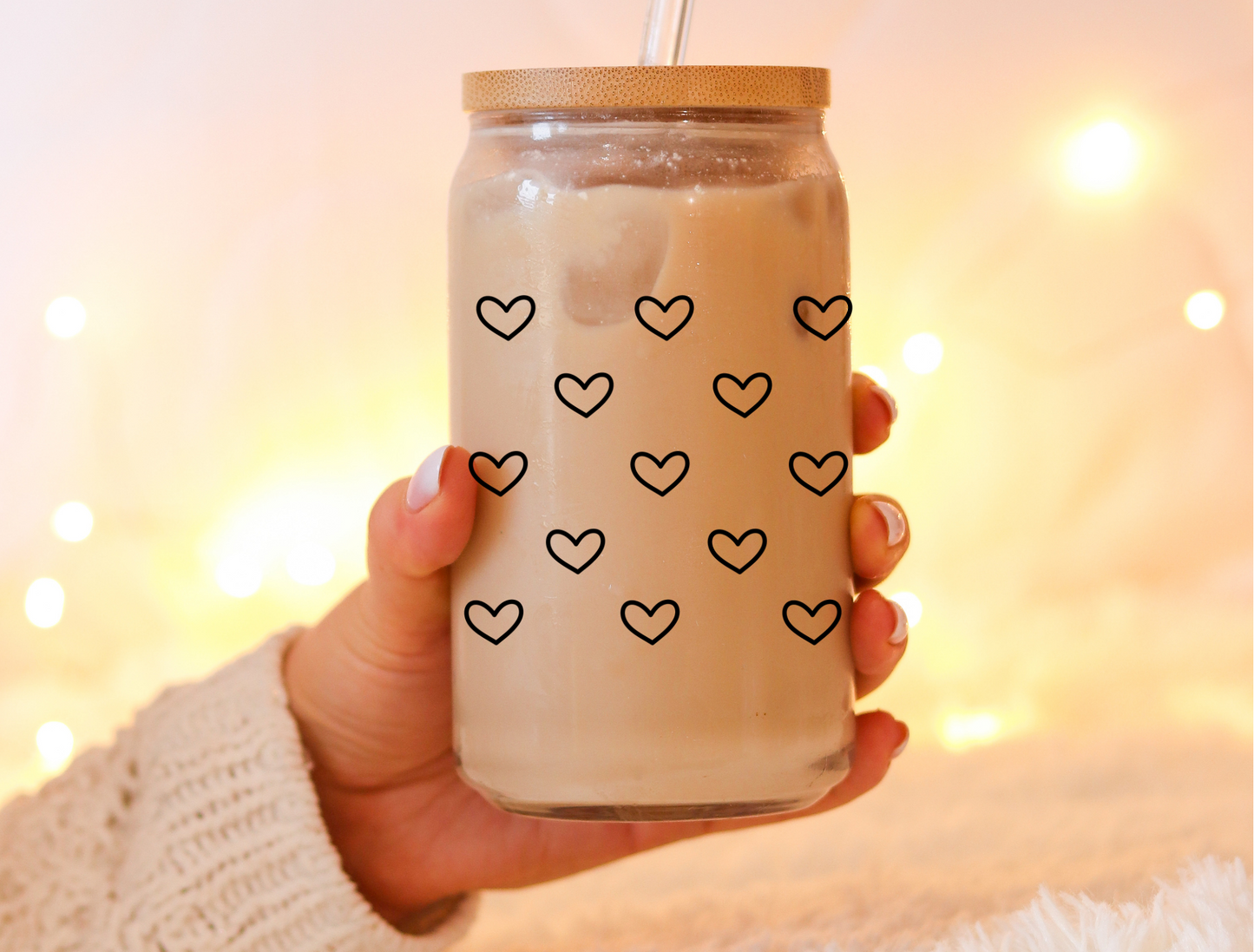 UV DTF Libbey Cup Wrap Love & Valentine