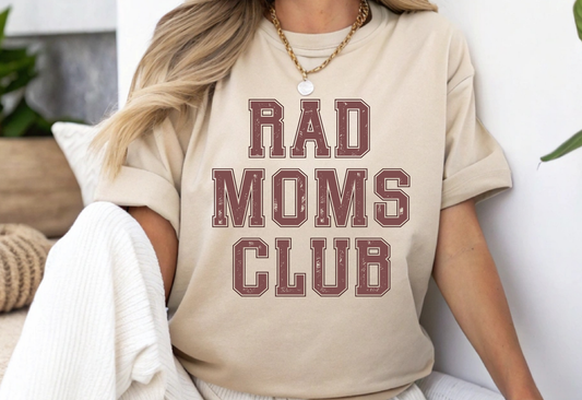 RAD MOMS CLUB DTF TRANSFER