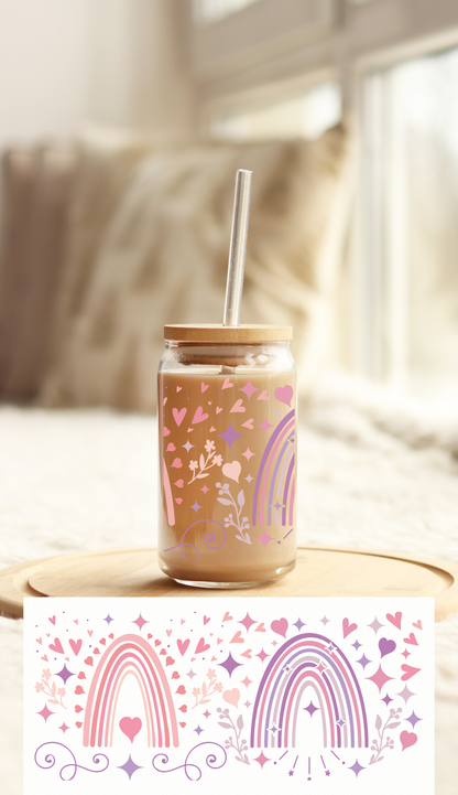 UV DTF Libbey Cup Wrap Love & Valentine