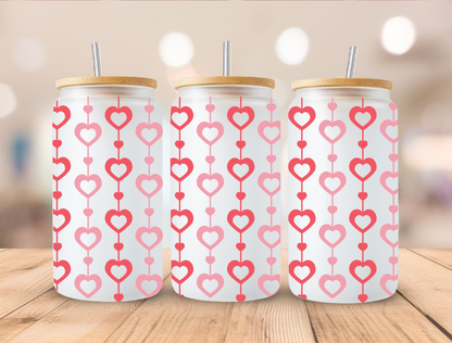 UV DTF Libbey Cup Wrap Love & Valentine