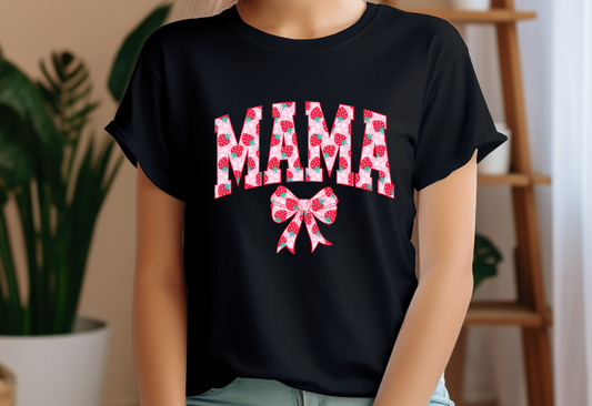 MAMA DTF TRANSFER COQUETTE BOW STRAWBERRIES