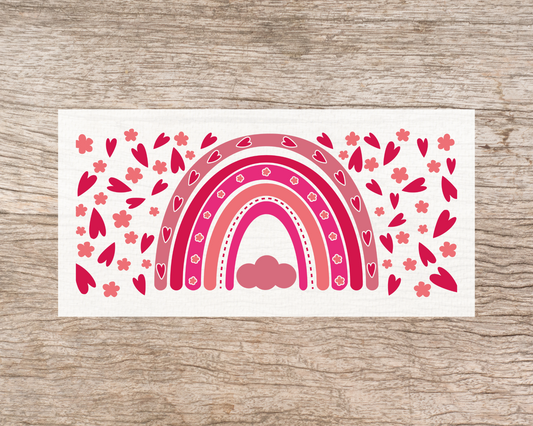UV DTF Libbey Cup Wrap Love & Valentine