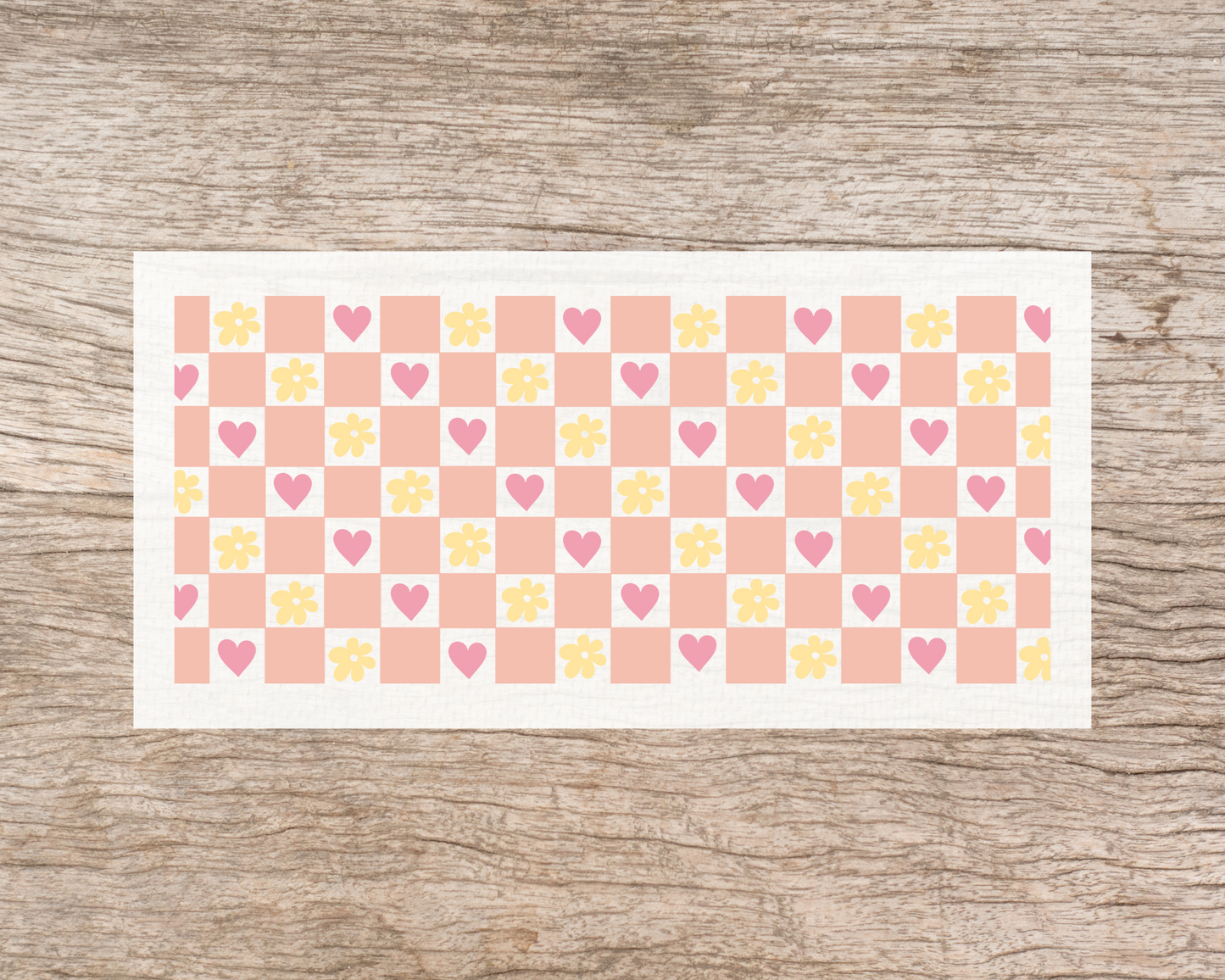 UV DTF Libbey Cup Wrap Love & Valentine