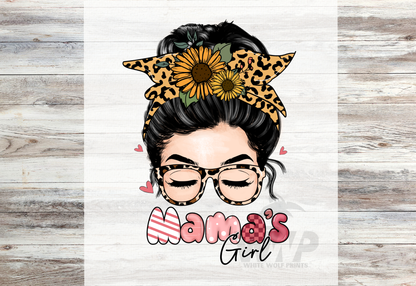 Ready To Press (DTF) MAMA MINI DTF TRANSFER MATCHING SET GIRL MAMA MAMA'S GIRL