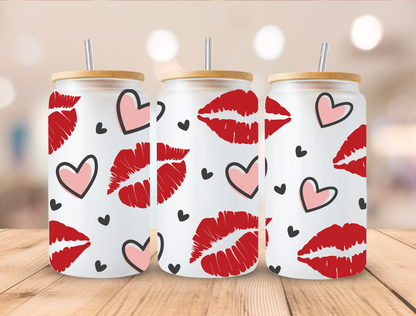 UV DTF Libbey Cup Wrap Love & Valentine