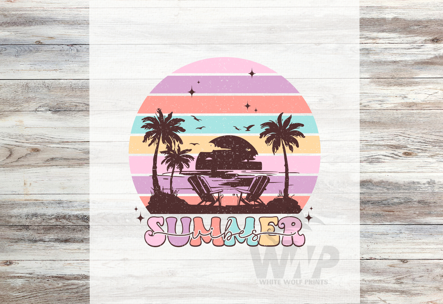 Ready To Press (DTF) SUMMER TRANSFER
