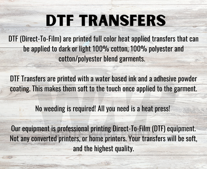 Direct-To-Film (DTF) FALL TRANSFER