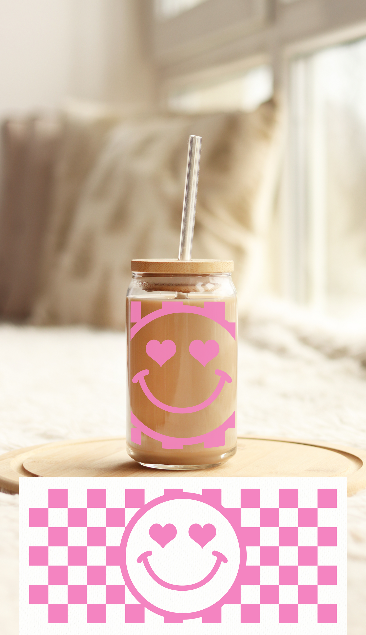 UV DTF Libbey Cup Wrap Love & Valentine